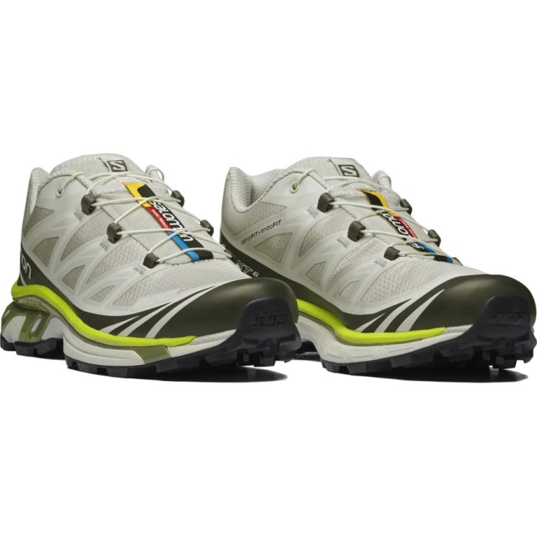 Light Grey Salomon Xt-6 Men's Sneakers | PH 94572M